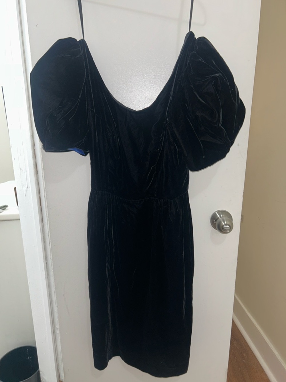 Vintage Blair Woolnerton velvet dress